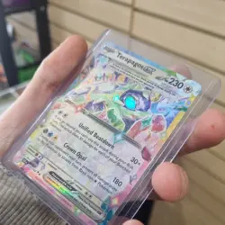 Terapagos ex 128/142 Stellar Crown Holo Double Rare NM Pokemon TCG 128/142 mint - Image 3