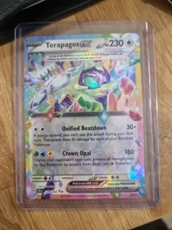 Terapagos ex 128/142 Stellar Crown Holo Double Rare NM Pokemon TCG 128/142 mint - Image 6