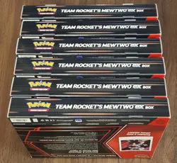 Lot of 6 - Pokémon TCG Team Rocket's Mewtwo Ex Box - Brand New Factory Sealed - Image 6