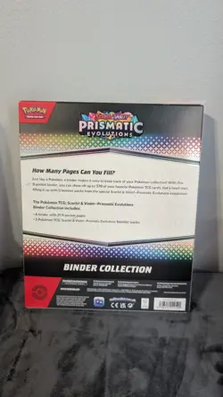 Pokemon TCG: Scarlet & Violet Prismatic Evolutions Binder Collection🥳 - Image 2