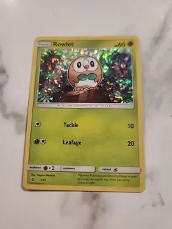 Pokémon TCG Rowlet McDonalds Promos 1/12 Holo Promo LP - Image 11