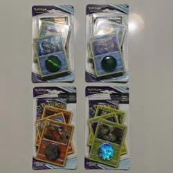 Pokemon TCG Sword and Shield Chilling Reign Checklane Blister Lot of 4 Promo - Image 1