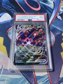 2020 Pokémon BlackStar Promo #045 Eternatus Vmax Premium Collection PSA 9 - Image 2