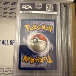 1999 Pokemon Game Pikachu Base Set Yellow Cheeks PSA 8 58/102 - Image 2