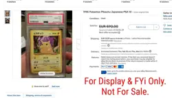 1996 Pokemon PIKACHU BGS9.5 =PS10 Gem Mint Japanese Japan Perfect 10 Centering - Image 6