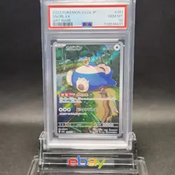 PSA 10 Snorlax AR 181/165 SV2a Pokemon Card 151 Pokemon Card Japanese 2023 - Image 2