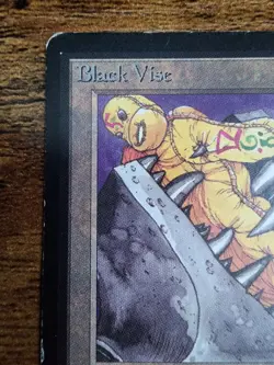MTG Black Vise â­BETA LPâ­ â­10 REAL HQ PICS! â­Rare Vintage 1993 Magic - Image 3