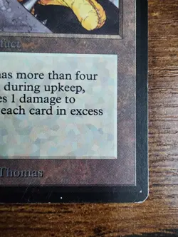 MTG Black Vise â­BETA LPâ­ â­10 REAL HQ PICS! â­Rare Vintage 1993 Magic - Image 5
