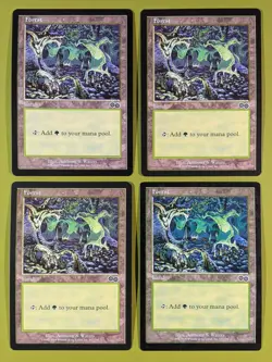 Forest (347) x4 Urza's Saga 4x Playset Magic the Gathering MTG - Image 1
