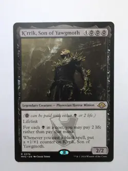 MTG K'rrik, Son of Yawgmoth (MH3) Modern Horizons 3 Regular Rare 0274 - Image 1