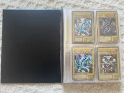 Vintage Japanese Yugioh Binder Collection Exodia +  Blue Eyes Dragon Played!! - Image 1