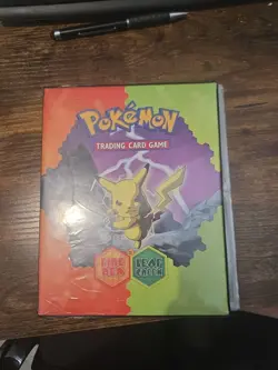 Pokemon FireRed LeafGreen Binder With Cards - Image 1