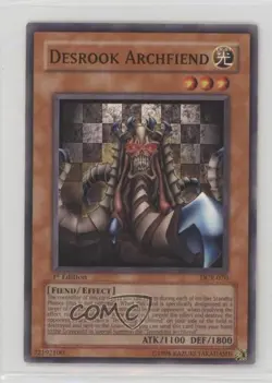 Darkbishop Archfiend (R) 1st Ed. YuGiOh Dark Crisis #DCR-069 2003 1de9 - Image 1