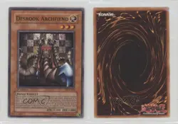 Darkbishop Archfiend (R) 1st Ed. YuGiOh Dark Crisis #DCR-069 2003 1de9 - Image 3