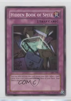 Hidden Book of Spell Unlimited YuGiOh Magician's Force #MFC-099 2003 0po4 - Image 1