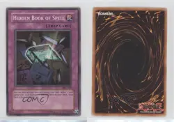 Hidden Book of Spell Unlimited YuGiOh Magician's Force #MFC-099 2003 0po4 - Image 3
