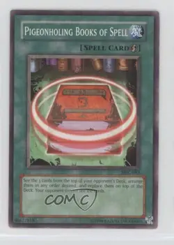 Pigeonholing Books of Spell Unlimited YuGiOh Magician's Force #MFC-093 2003 0h3w - Image 1