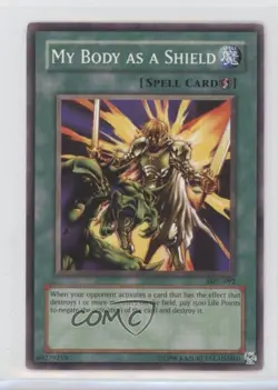 My Body as a Shield Unlimited YuGiOh Mgicin's Force #MFC-092 2003 0xr2 - Image 1