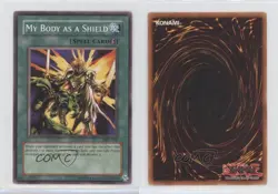 My Body as a Shield Unlimited YuGiOh Mgicin's Force #MFC-092 2003 0xr2 - Image 3