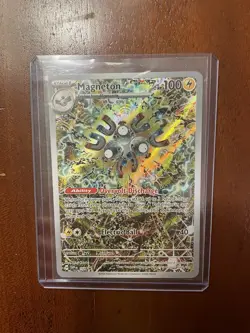 Pokemon Magneton SV Promo 159 Holo Black Star Scarlet Violet Card NM Condition - Image 1