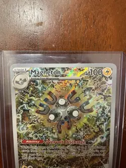 Pokemon Magneton SV Promo 159 Holo Black Star Scarlet Violet Card NM Condition - Image 2
