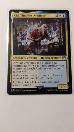 MTG Cid, Timeless Artificer (0410) (410) | NM | Final Fantasy (FIN) - Image 1