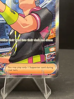 Judge 222/182 PokÃ©mon TCG Destined Rivals Full Art Secret Rare Card NM Condition - Image 5