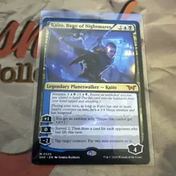 MTG Kaito, Bane of Nightmares Duskmourn: House of Horror Regular #0220 - Image 1