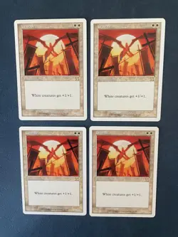 MTG 4X 6TH EDITION CRUSADEE NM MAGIC THE GATHERING CRUSADES ENCHANTMENT ENGLISH - Image 6