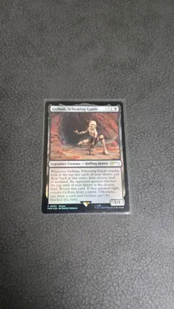 [MTG] Gollum, Scheming Guide - Unique and Miscellaneous Promos - [Foil] - NM - Image 1