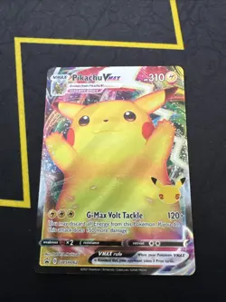 Pikachu VMAX SWSH062 Sword & Shield Promo Card Near Mint Condition - Image 1