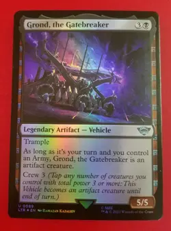 1x Grond, the Gatebreaker (0089) | FOIL | LTR: Tales of Middle-Earth | MTG Magic - Image 5