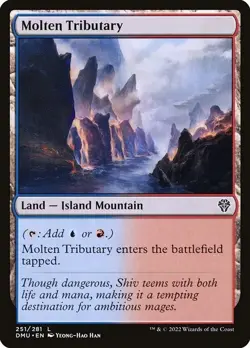 Molten Tributary , Dominaria United , #251 MTG Common - Image 1