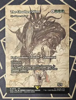 The Cloudsea Djinn - Nyxbloom Ancient (Showcase) Final Fantasy Regular - Image 1