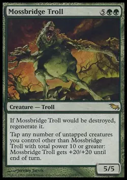Mossbridge Troll ~ Shadowmoor [ Excellent ] [ Magic MTG ] - Image 1
