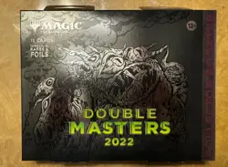 ONE MAGIC THE GATHERING DOUBLE MASTERS 2022 COLLECTOR BOOSTER FACTORY SEALED BOX - Image 1