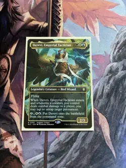 Derevi, Empyrial Tactician (Borderless) Commander: Bloomburrow Regular - Image 1