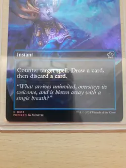 Refute Foil Showcase Common, Foundations #313, MTG Magic The Gathering - Image 5