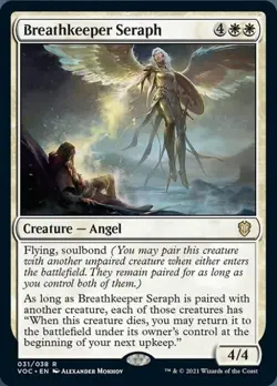 Breathkeeper Seraph - Light Play MTG Commander 2021 Crimson Vow - Image 2