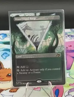 Wastewood Verge (Borderless) 0374 NM MTG Aetherdrift Magic - Image 1