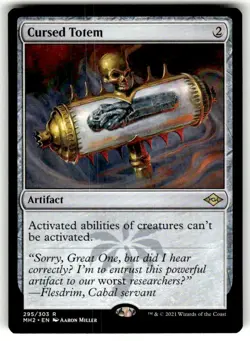 Modern Horizons 2 Cursed Totem Draft_Innovation/Rare - Image 1