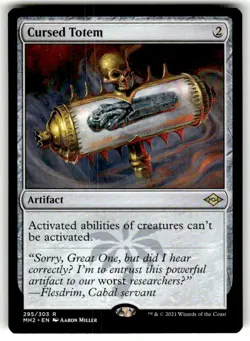 Modern Horizons 2 Cursed Totem Draft_Innovation/Rare - Image 3