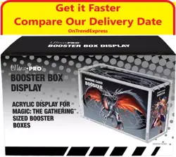 ULTRA PRO ACRYLIC DISPLAY STORAGE BOX fits Magic The Gathering MTG Booster Box - Image 9