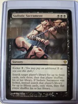 Sadistic Sacrament Zendikar Regular - Image 1