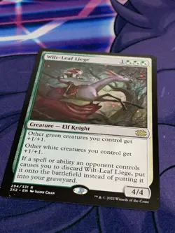 C1874 MAGIC GATHERING MTG DOUBLE MASTERS WILT-LEAF LIEGE #294 NM RARE - Image 14