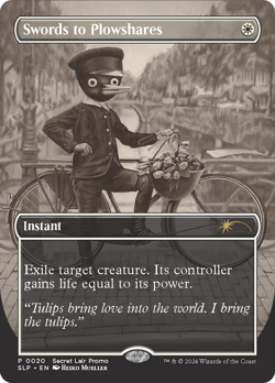 Swords to Plowshares Secret Lair Showdown Regular - Image 2