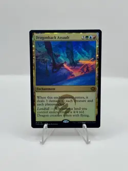 Dragonback Assault - Foil TDM NM MTG #179 - Image 3