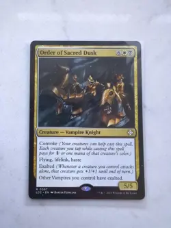 Order of the Sacred Dusk ~ Lost Caverns of Ixalan ~ Mtg - Image 2