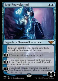Jace Reawakened Magic mtg NM-Mint, English Outlaws of Thunder Junction x1 - Image 1