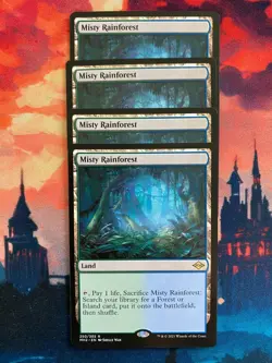 MTG Modern Horizons 2 Misty Rainforest x 4 - Image 1